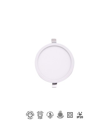 SAONA * DOWNLIGHT LED REDONDO - 12W - 3000K